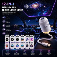 Galaxy projector with 12 interchangeable scene films